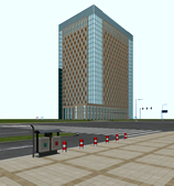 大厦,现代建筑场景3d模型