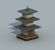 塔楼3D模型