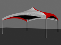 帝王帐篷3D模型