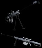 巴雷特M82A1狙击步枪(CF中的炮狙)3D模型