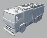 消防车,maya汽车模型