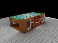 家具展厅,展览厅3D模型