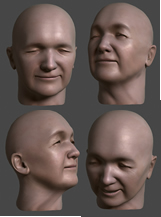 人头3D模型(刷了少些表情 有动画)