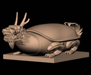 神兽赑屃,龙龟,龟趺,霸下,填下3D模型