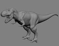 恐龙,霸王龙3D模型