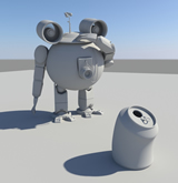 robot,机器人maya模型