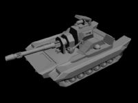 坦克,装甲坦克3D模型