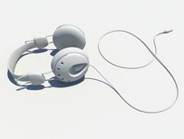 耳机,耳麦maya模型