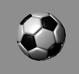 足球maya模型