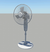 风扇3D模型