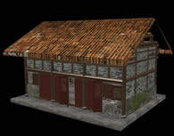 老房子,民房,房屋3D模型(材质贴图全)