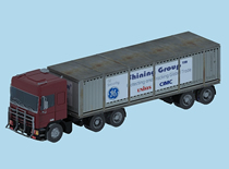 货运卡车,货车3D模型