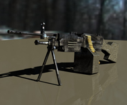 m249机枪3D模型