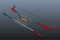 鹰弓3D模型