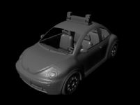 甲壳虫汽车3D模型