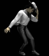 MJ,迈克尔杰克逊经典动作造型3D模型