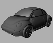 甲壳虫汽车Maya模型