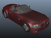 宝马Z4汽车3D模型