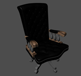 靠背椅,椅子3D模型