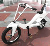概念电动自行车3D模型