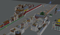 南京夫子庙部分场景3D模型