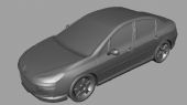 本田小汽车3D模型