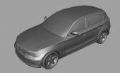 宝马X3汽车3D模型