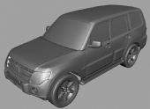 三菱SUV汽车3D模型
