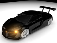 奥迪跑车,赛车,美国赛车maya模型