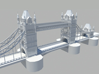 伦敦大桥3D模型