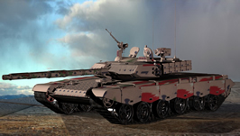 中国99坦克3D模型