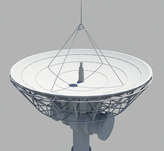 雷达,无线电接收器maya模型