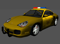 Porsche保时捷警车maya模型