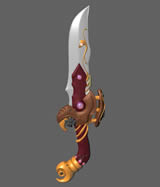 刀,匕首maya模型