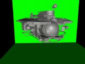 高精度宇宙航母,水下潜艇,蛟龙号3D模型
