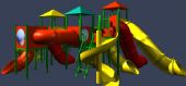 儿童滑梯3D模型