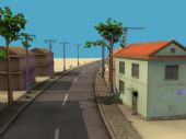 自然小场景,乡村小村落3D模型(贴图完整)