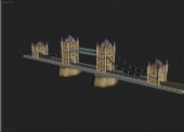一座桥,伦敦桥3D模型