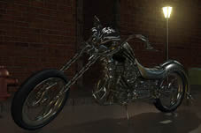 恶灵骑士摩托3D模型