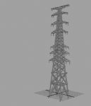 电塔,输电塔3D模型