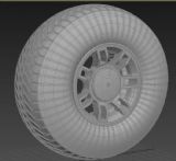 悍马H3轮胎3D模型