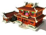 3D游戏场景,阁楼,古建筑,房子模型