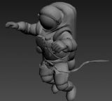 太空宇航员3D模型
