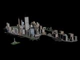 城市,建筑3d模型
