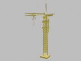 塔吊3D模型源文件