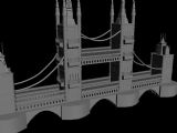 伦敦桥,现代建筑,大桥3d模型