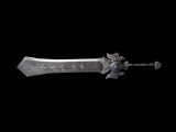 灰色巨剑,道具30模型