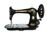 老式缝纫机机械3d模型