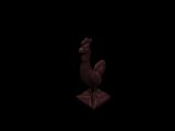 鸡,动物3d模型