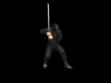 忍者,游戏角色3d模型
